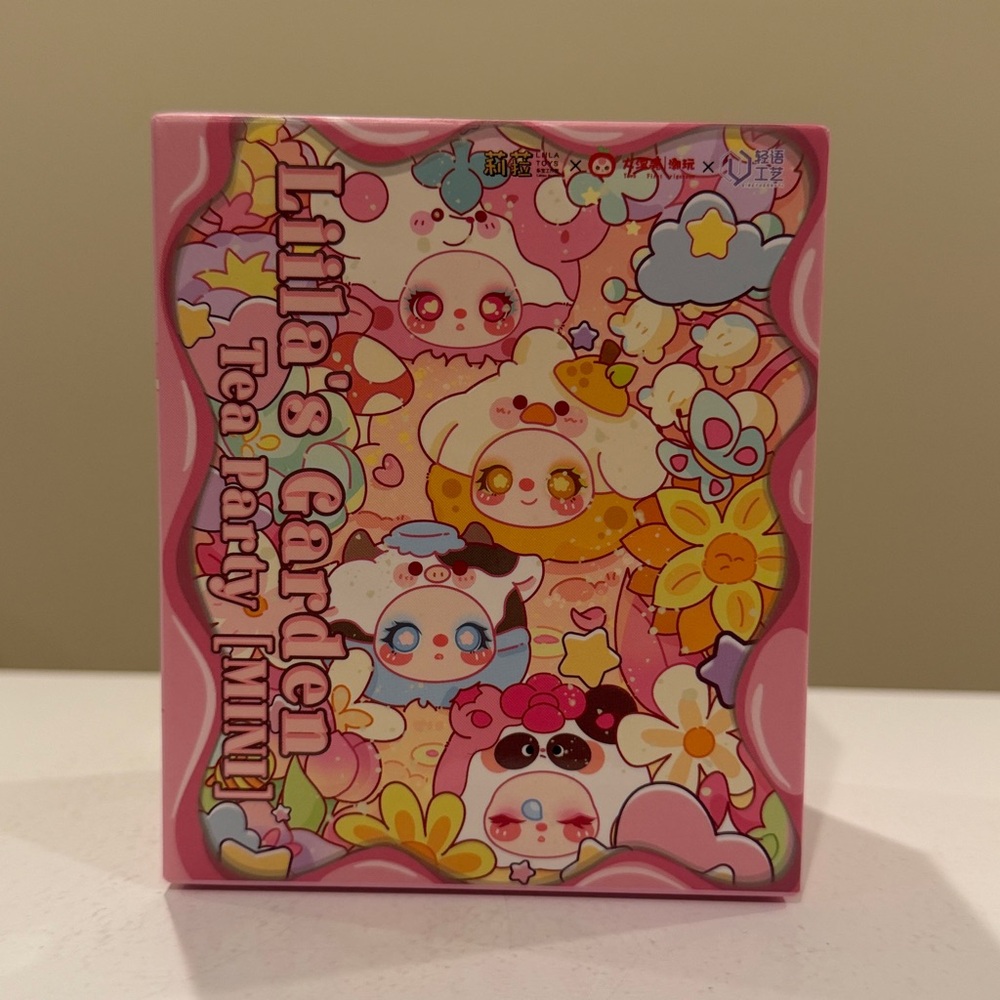 New LIILA'S GARDEN TEA PARTY Mini Plush Pendant Blind Box